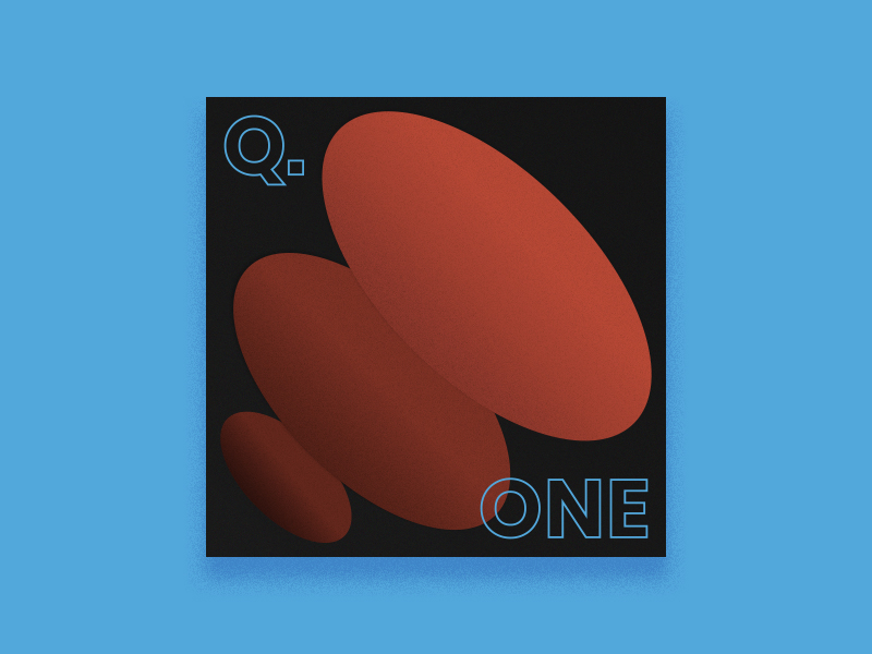 2019 Q. ONE - Playlist Art album art cover art design illustration music stream twitch