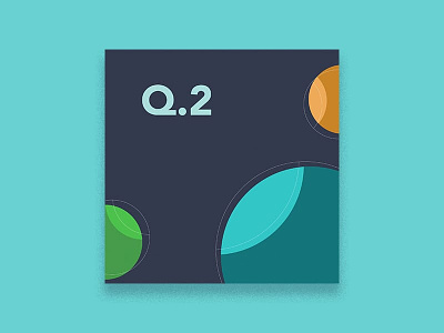 2019 Q. TWO - Playlist Art album art cover art design illustration music stream twitch