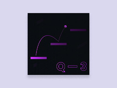 2019 Q. THREE - Playlist Art album art cover design exercise illustration music stream twitch