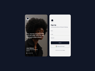 Sign Up Page 001 dailyui product design signup page ui design ui ux design user experience design user interface design ux design