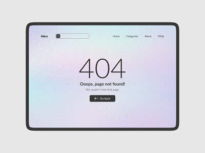 404 error page branding dailyui design illustration logo product design ui ui design user experience design user interface design