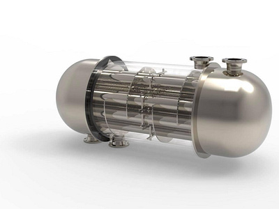 PFR reactor 3d Modeling and Rendering