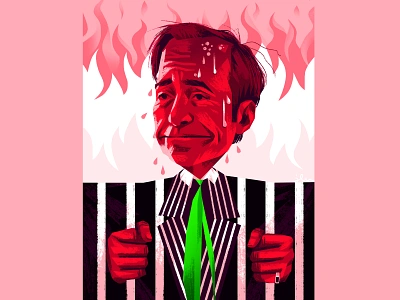 Jimmy becomes Saul bcs bettercallsaul bobodenkirk illustration portrait saulgoodman