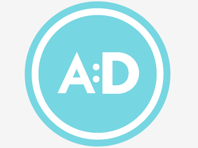 final AD logo identity logo
