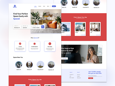 Landing Page Design Concept