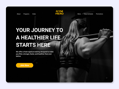 Landing Page dailyui landing page ui