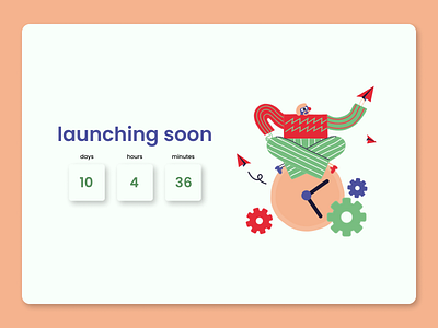 Countdown Timer countdown dailyui timer ui web website