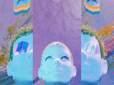 Growing Through Changes (Tyler Spangler Collaboration) 3d animation graphic design motion graphics