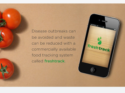 Freshtrack app concept