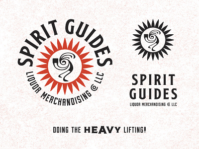 Spirit Guides branding liquor logo native spirits vintage