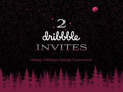 2x Dribbble Invite