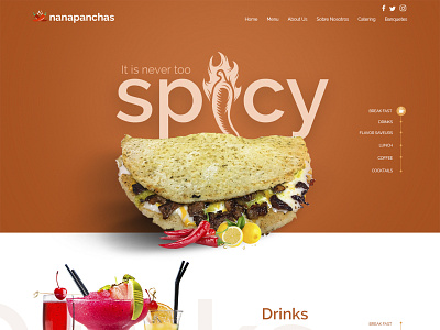 Spicy branding design illustration logo ui ux vector web web designing