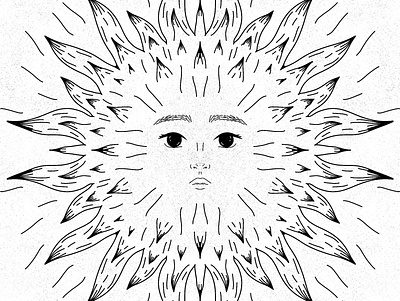 The Sun-kissed sun 2d animation animation character desing design digital art digitalart graphic design illustration instagram instagram design