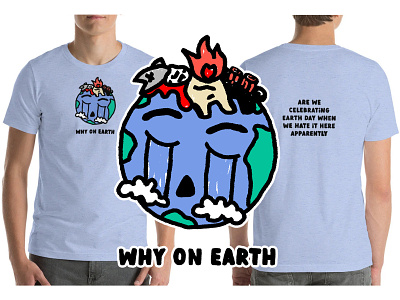 Earth Yay? graphic design