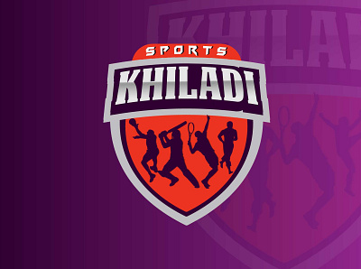 Sport khiladi logo icon logo logo design vector