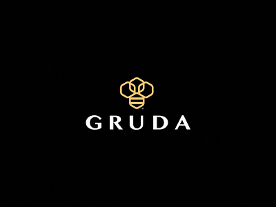 GRUDA bee logo symbol