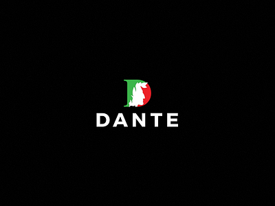 DANTE italian logo symbol