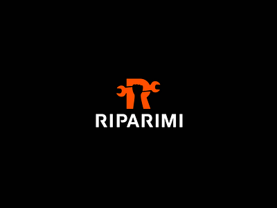 RIPARIMI handyman logo ripariman symbol