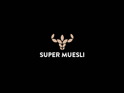 Super Muesli logo muesli super symbol