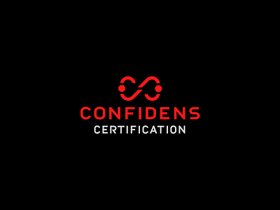 Confidens certification confidens handshaking logo people symbol together trust