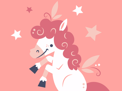 a horse