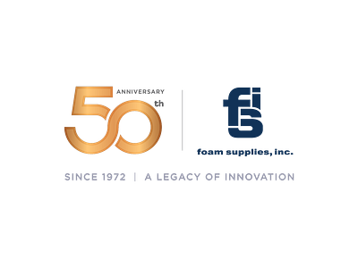 50th Anniversary Logo branding logo