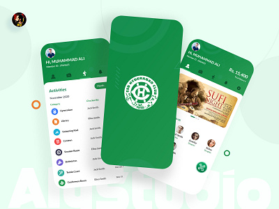 SSB Hyderabad Club | Members App UI android app app design dailyui figma modern design