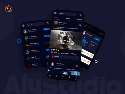 Gamers Network App UI