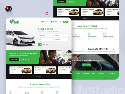PAK Navigator | Web UI dailyui design modern design uiux website design