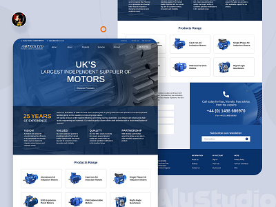 AmTechs Web UI dailyui design modern design uiux