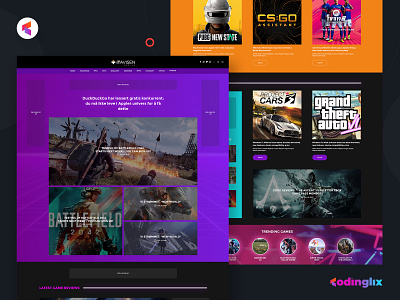 ITAVISEN GAMING | WEB UI branding dailyui modern design ui uiux web