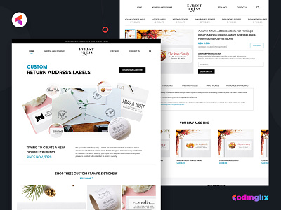 Evrest Press | Web UI dailyui design modern design uiux