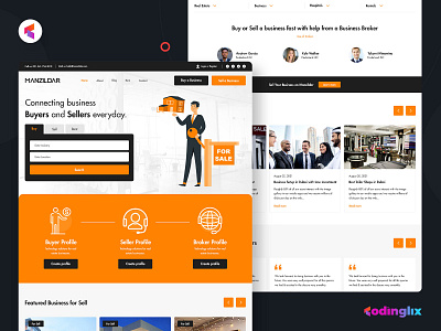 Manzildar | Web UI dailyui design modern design real estate web ui uiux