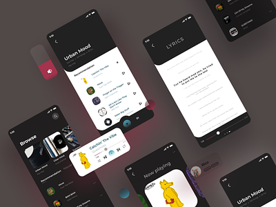 Rico - Music Player App Ui Design