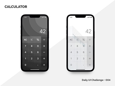 Calculator • Daily UI 004
