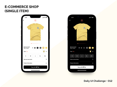 E-Commerce shop (single item) • Daily UI 012