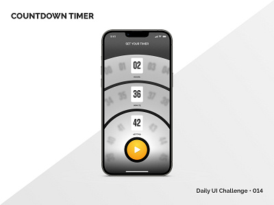 Countdown timer • Daily UI 014