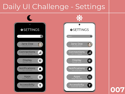 Daily UI Challenge - Day 7 dailyui design illustration minimal ui