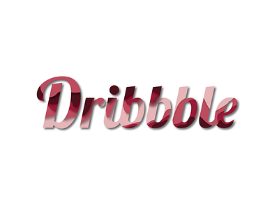 Hello Dribbble! hello dribbble icon logo typography vector