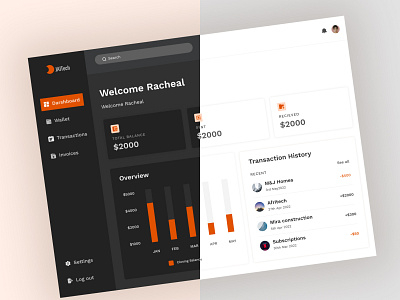 Fintech dashboard