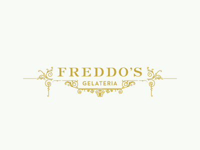 Freddo's fox gelato identity italian