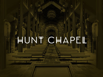 Hunt Chapel Reject chapel logotype type