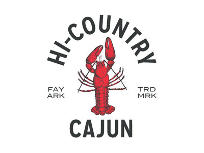 Hi-Country 1b arkansas crawfish logo mudbug suckthehead