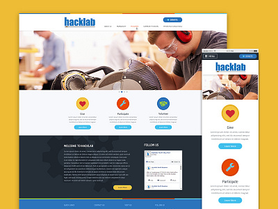 Hacklab Responsive Design