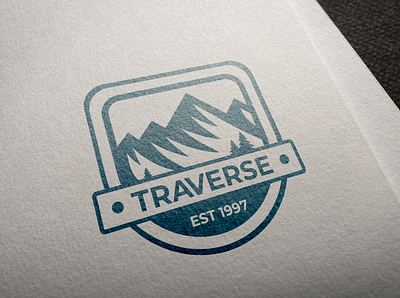 Traverse logo mockup dailylogochallenge design graphic design illustration logo vector