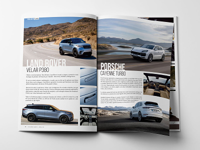 Stylished Mag #5 automotive car editorial editorial editorial layout land rover magazine magazine design porsche