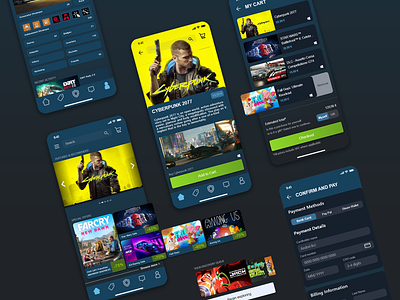 Steam App Redesign