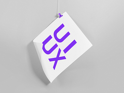 UI UX badesign branding design gradient light lines logo minimalism pattern shapes symbol