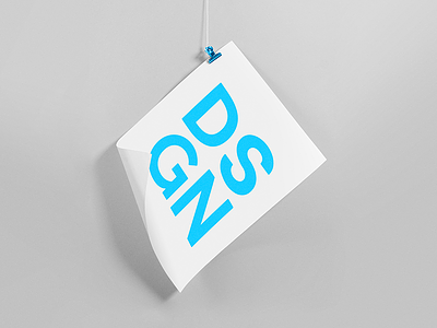 DSGN badesign branding design gradient light lines logo minimalism pattern shapes symbol