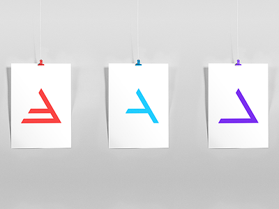 Lettering badesign branding design gradient light lines logo minimalism pattern shapes symbol